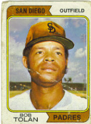 1974 Topps Baseball Cards      535     Bob Tolan